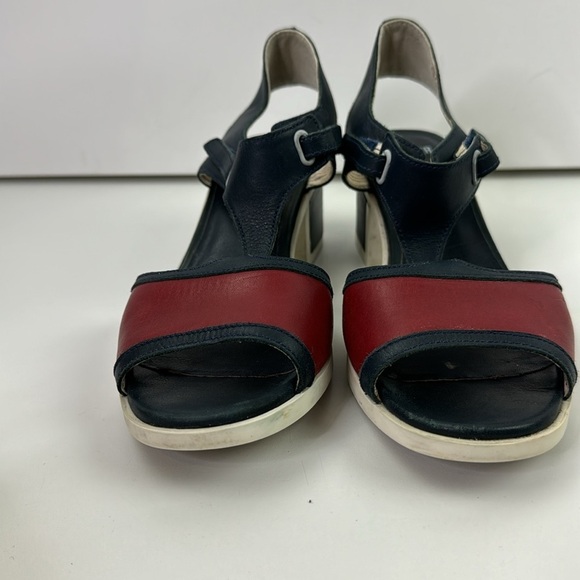 Maude by Camper navy open toe chunky heel sandal - Picture 4 of 12